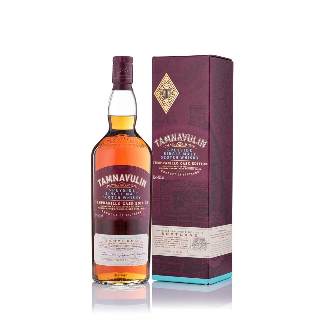 TAMNAVULIN SPEYSIDE MALT WHISKY 1L 40%