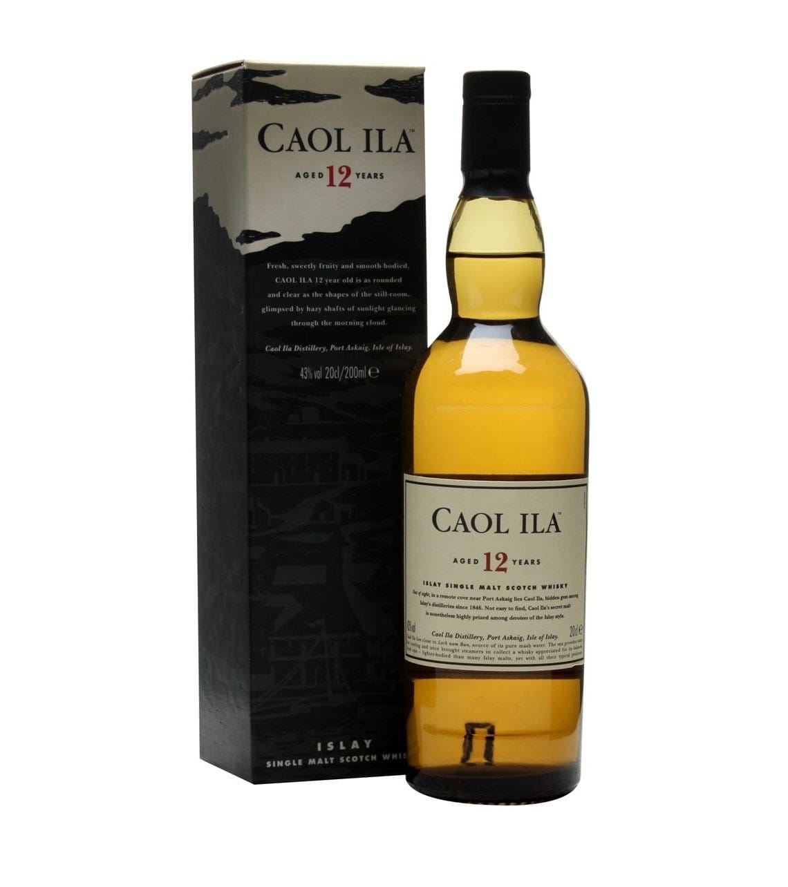 CAOL ILA 12 YO 100CL  43%