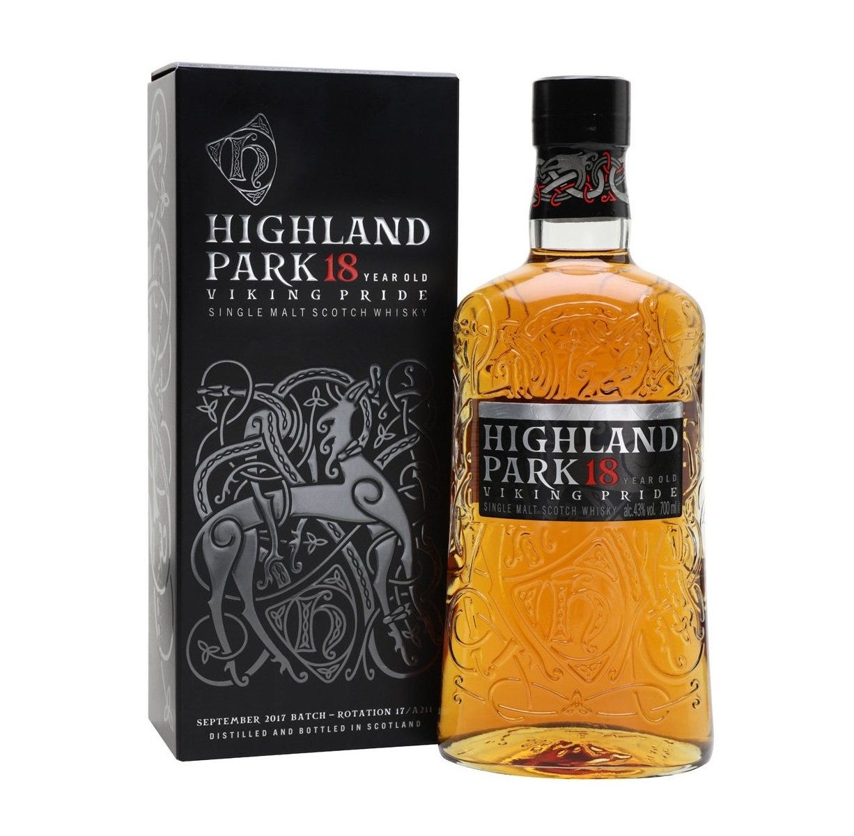 Highland Park 18 Year Old Viking Pride (Travel Edition) Single Malt Scotch Whisky 46% 700ml