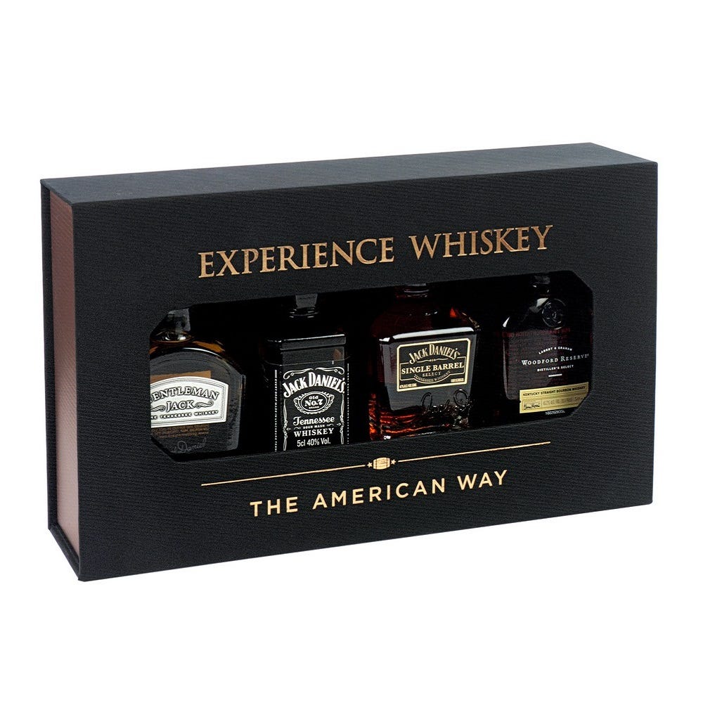 EXPERIENCE WHISKEY SET 4X5CL 2X40%/45%/43.2%