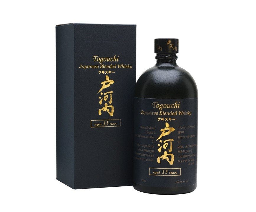 Togouchi 15 years Japan Whisky