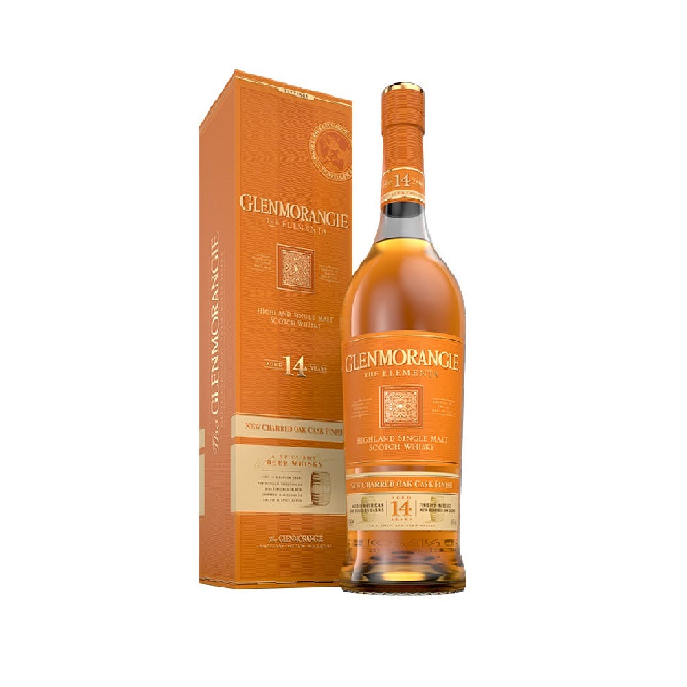 格兰杰 The Elementa 14年威士忌 1L 43%