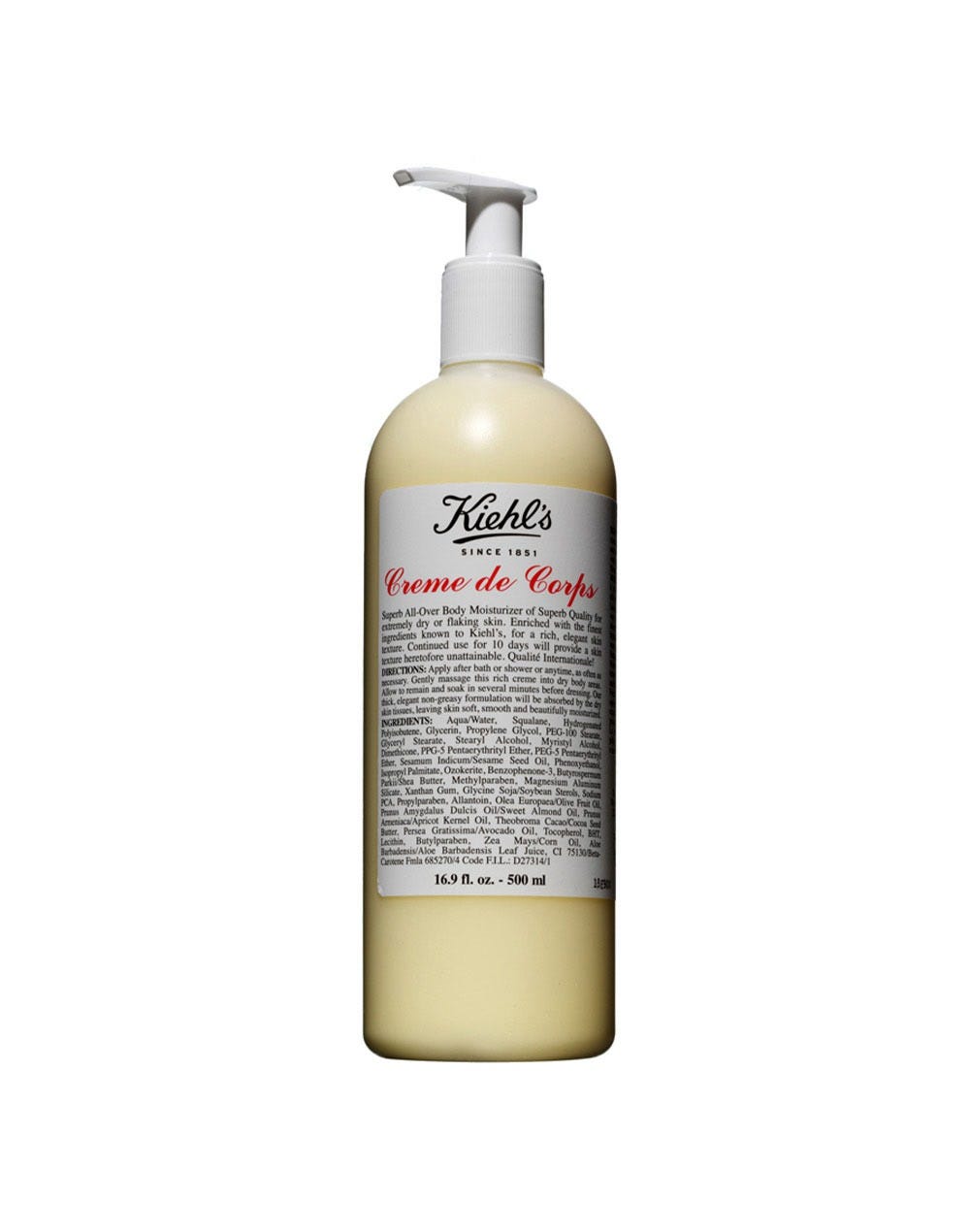 Kiehl's Crème de Corps 500ML