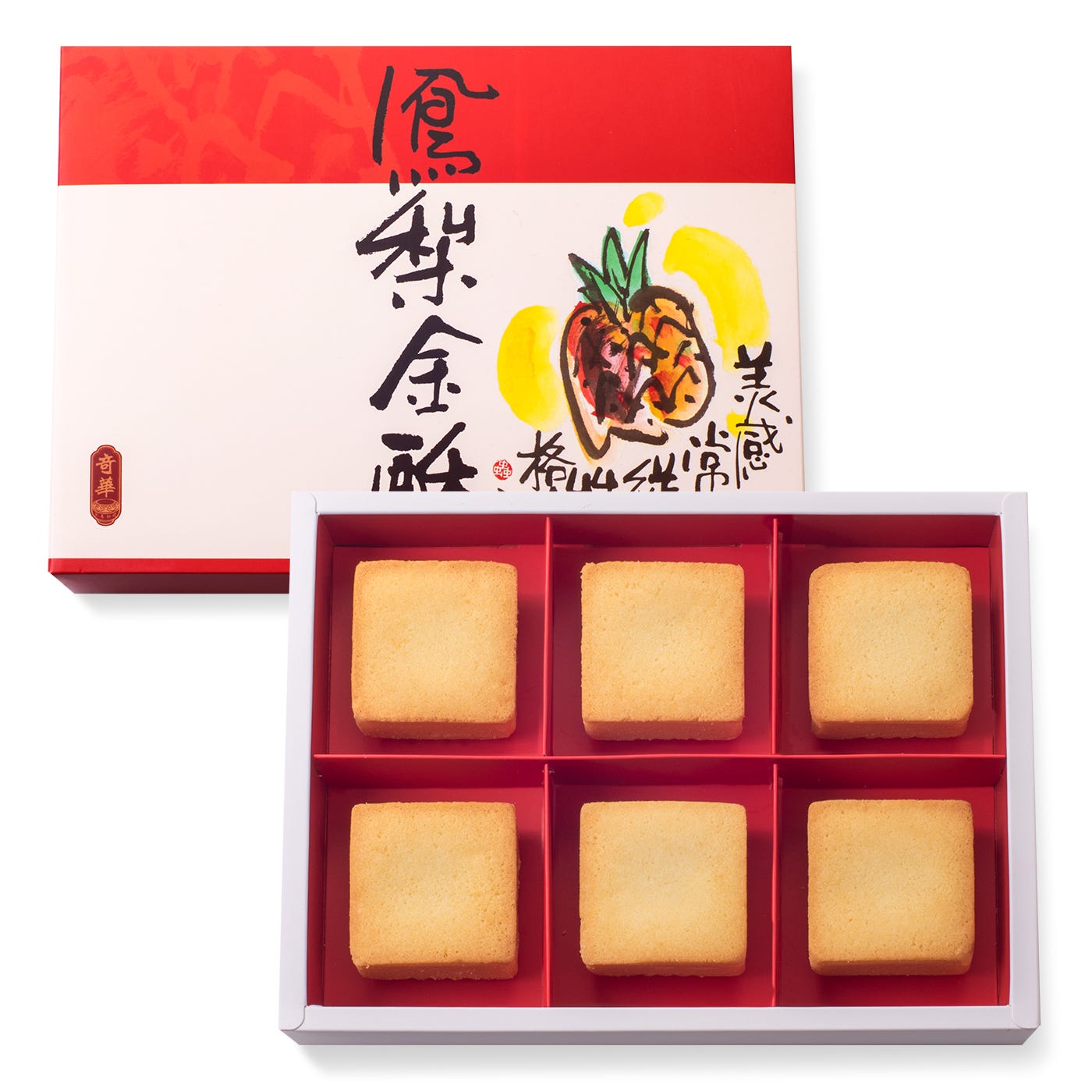 Assorted Fruit Shortcakes Gift Box (6pcs)