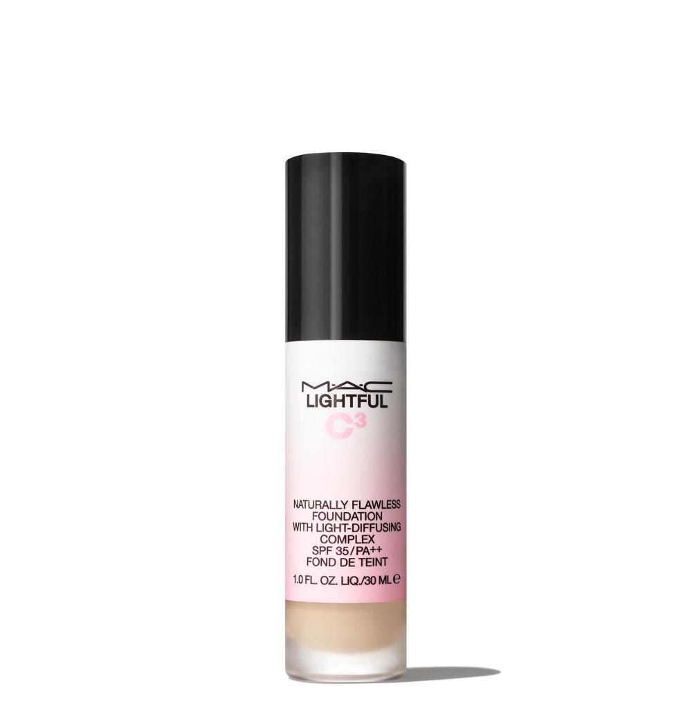 Lightful C³ Naturally Flawless Foundation with Light-Diffusing Complex SPF35/PA++ - NC25