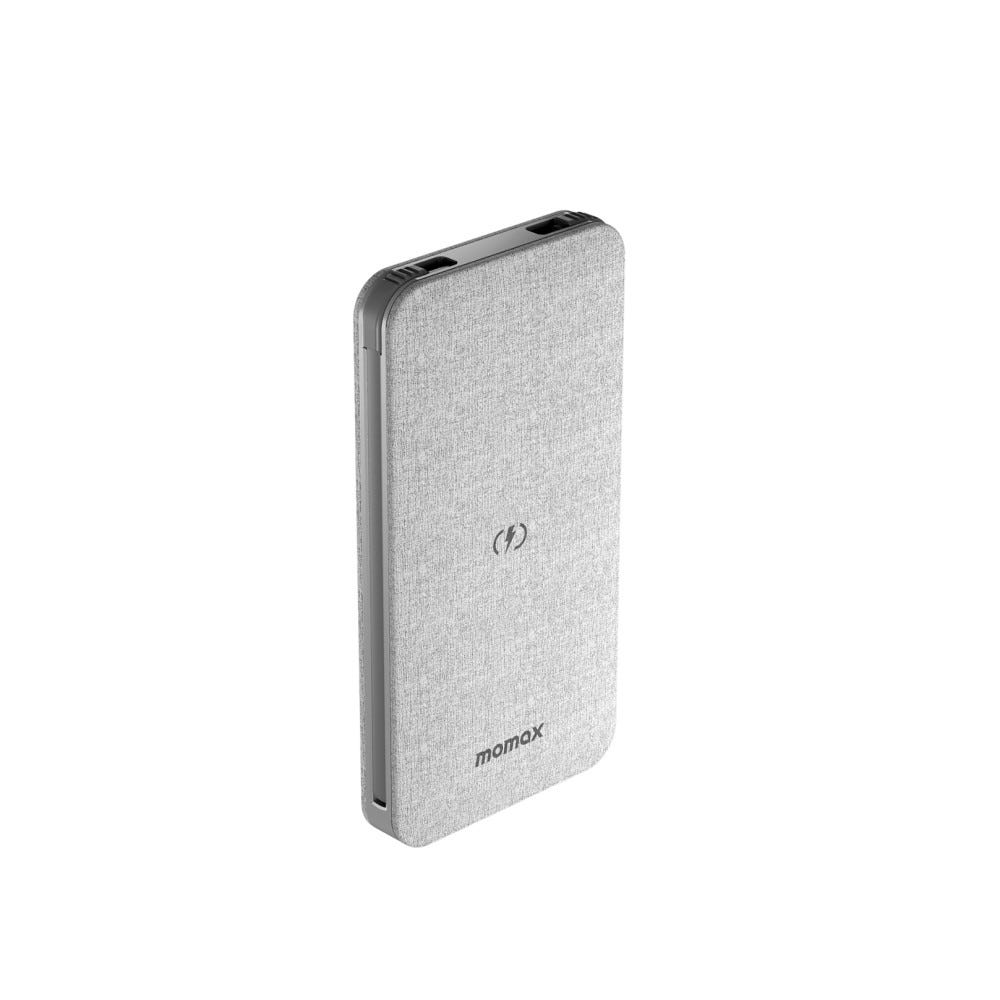 Q.Power TOUCH 2 Wireless Charging Power Bank 10000mAh (IP112MFI) - Light Grey