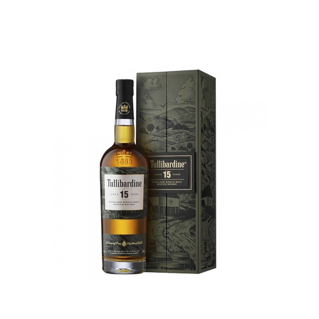 Tullibardine 15YO Single Malt Whisky 700ml
