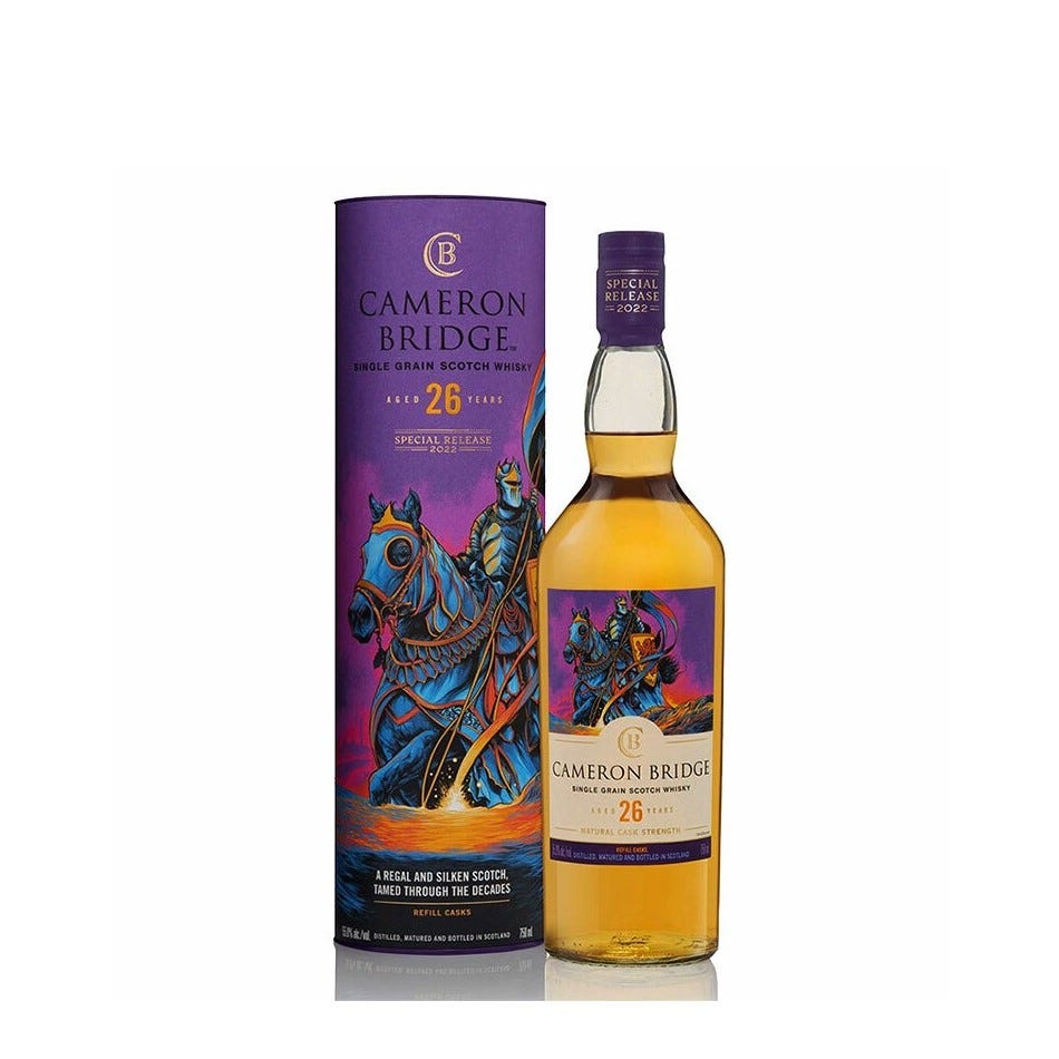 Cameron Bridge 26YO Single Grain Scotch Whisky (Special Releases 2022) 700ml