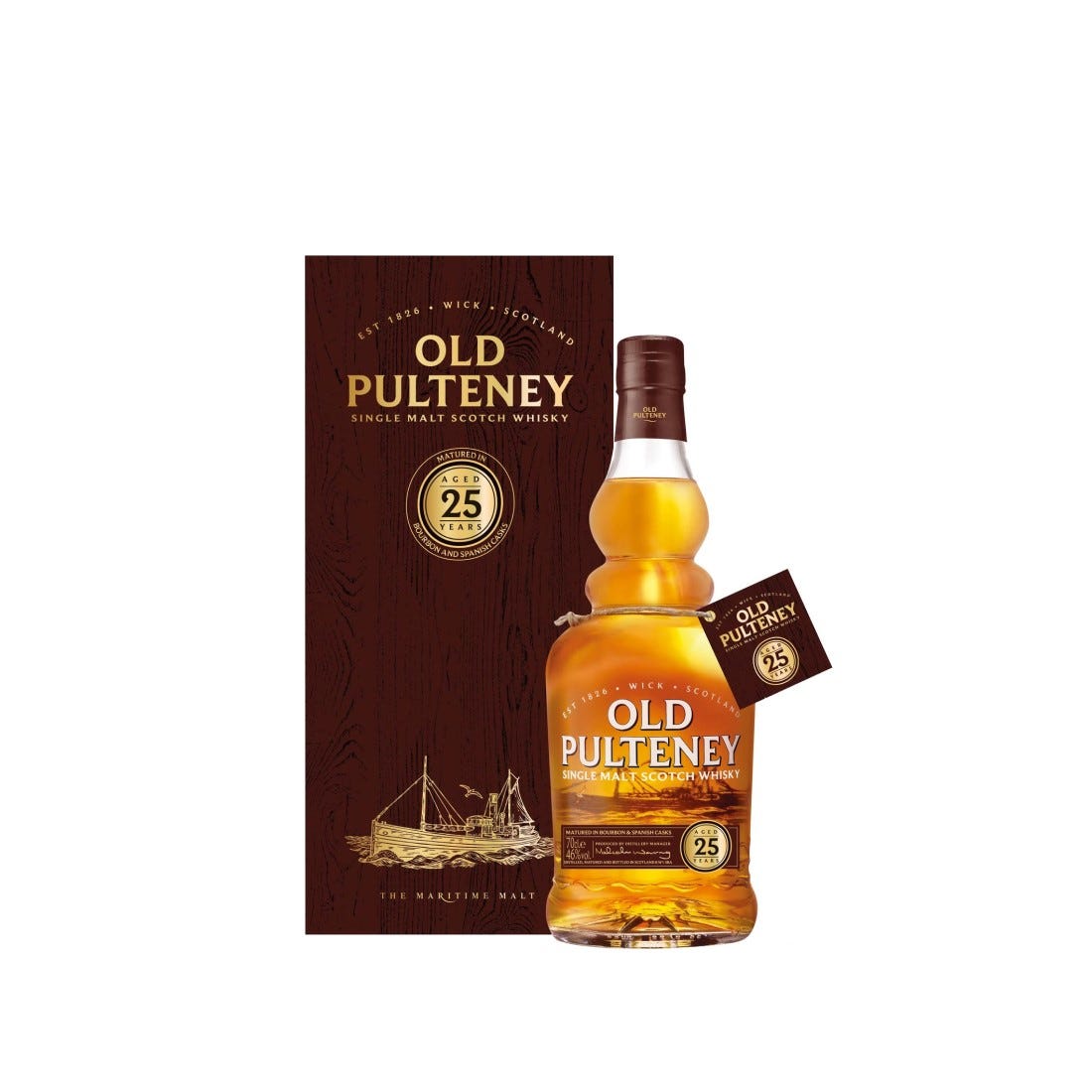 Old Pulteney 25YO Single Malt Whisky 700ml