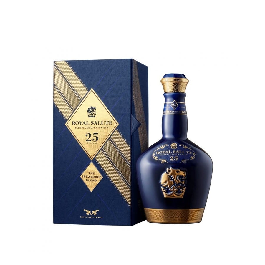 Royal Salute 25YO Treasured Blended Whisky 700ml