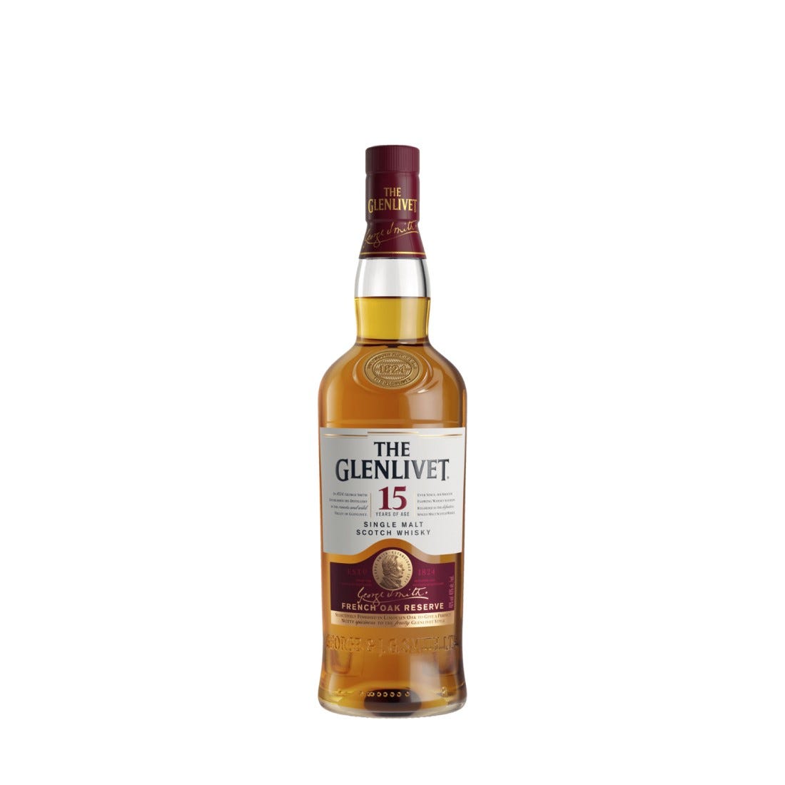 The Glenlivet 15YO French Oak Reserve Single Scotch Whisky 1L