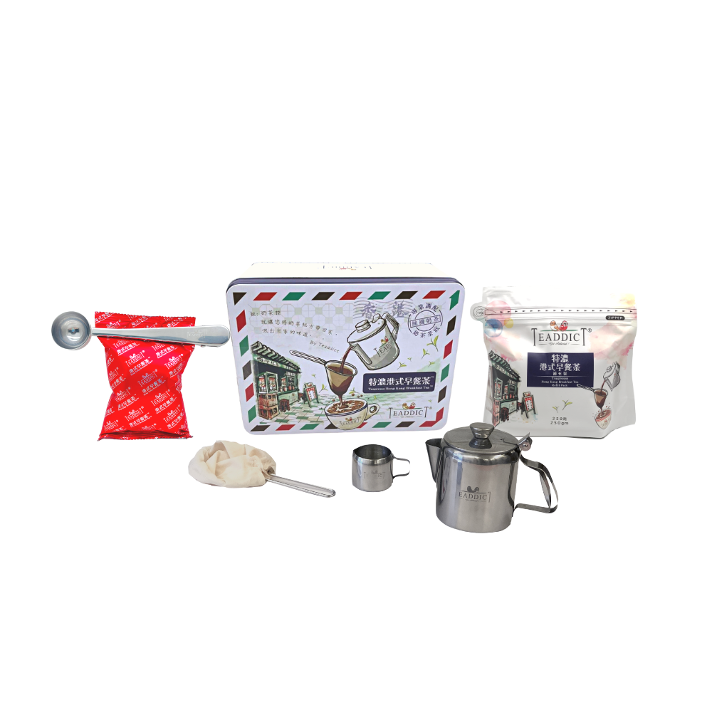 Parcel Edition DIY Set - Teaddict Teapresso HK Breakfast Tea (Milk Tea Teabase) + Refill Pack