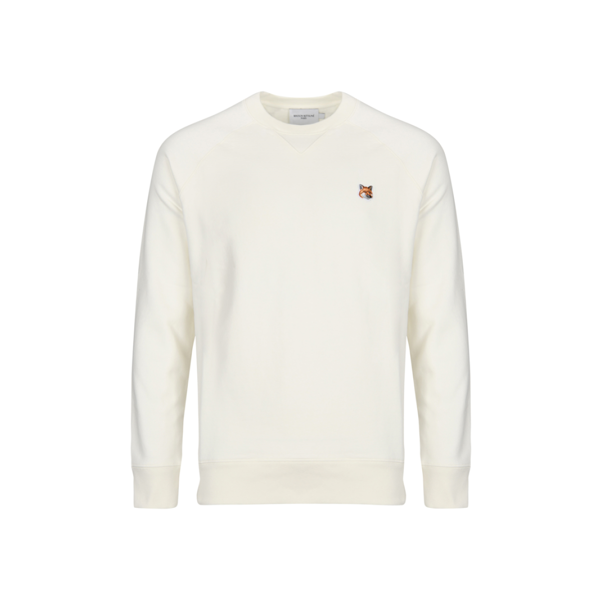 Fox Head Patch Classic Sweatshirt Mens - Ecru 【Online Only】 