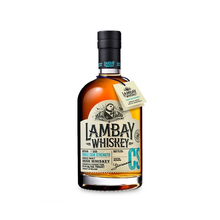 Lambay Single Cask Strength Irish Single Malt Whisky 700ml