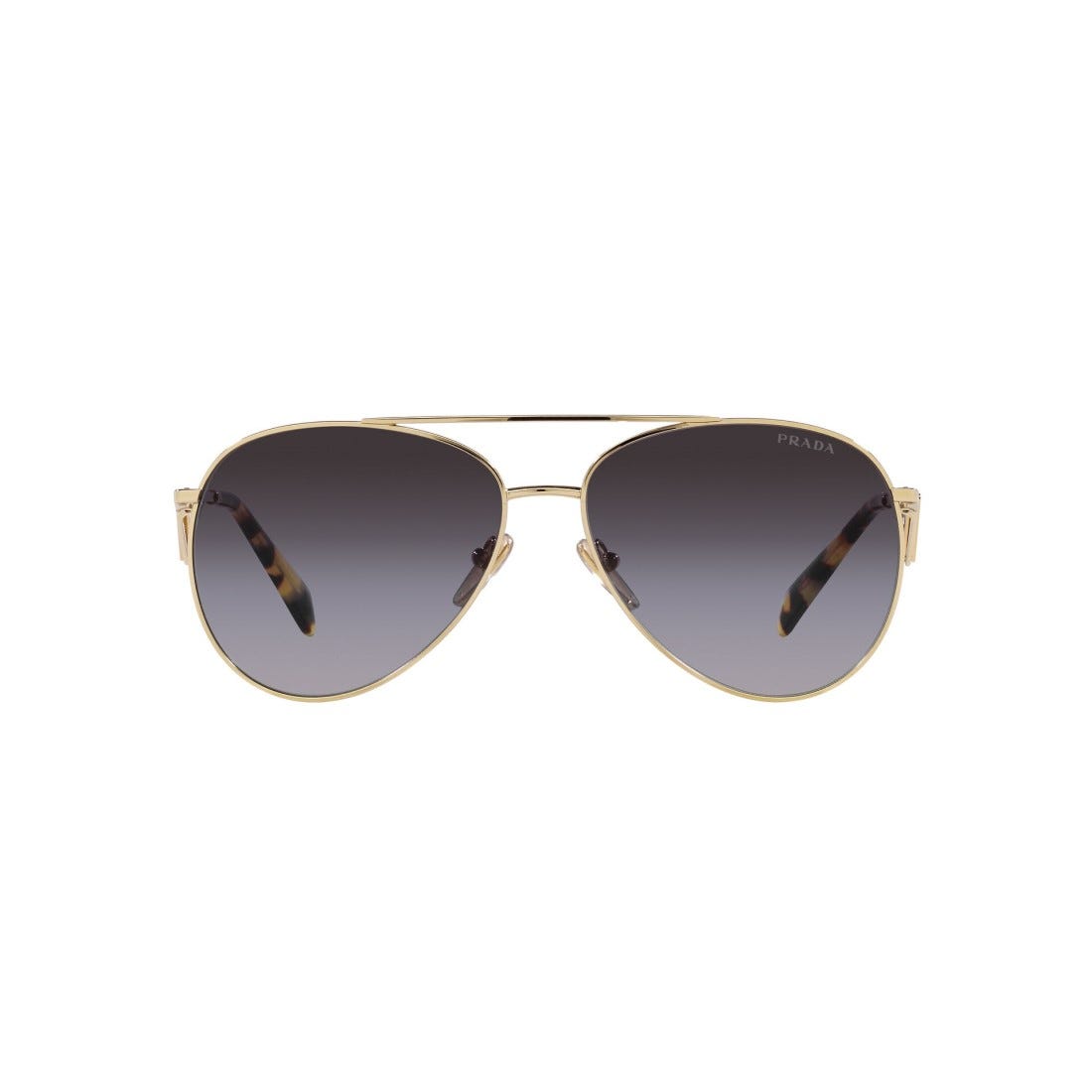 0PR 73ZSZVN5D158 Pale Gold Sunglasses