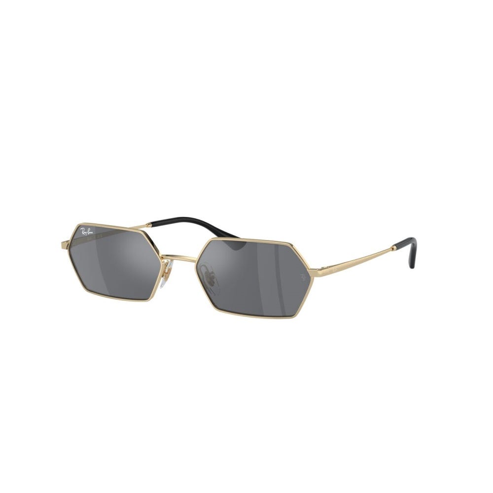 Yevi Bio-Based 0RB3728 Light Gold Sunglasses (92136V58)