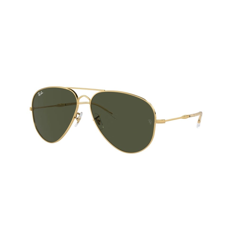 Old Aviator 0RB3825 金色太阳镜 (001/3158)