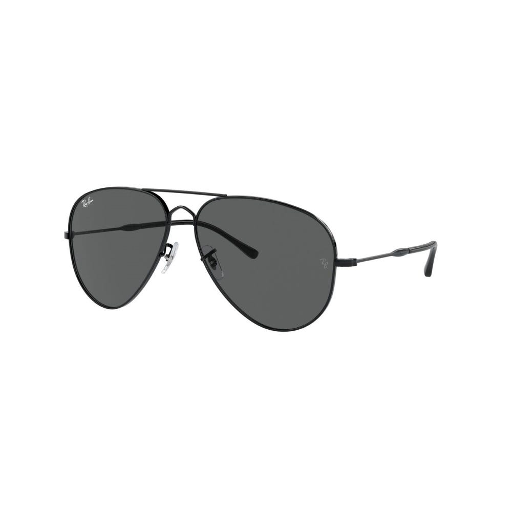 Old Aviator 0RB3825 黑色太阳镜 (002/B162)