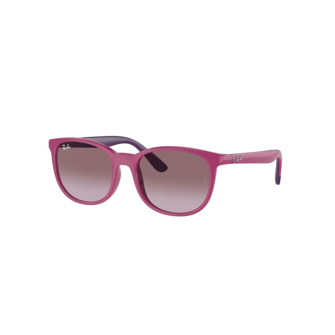 RB9079S Kids Bio-based 0RJ9079S Polished Fuchsia on Violet Sunglasses (71498H49)