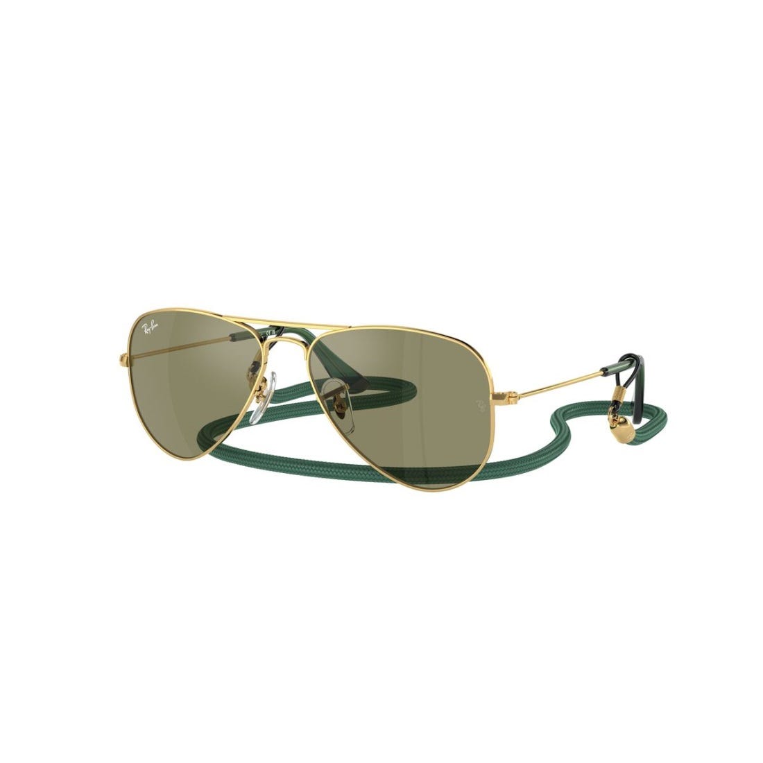 Mini Aviator Summer Capsule 0RJ9506S Polished Gold Sunglasses (223/6R52)