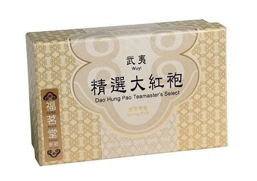 武夷精选大红袍礼盒装76克
