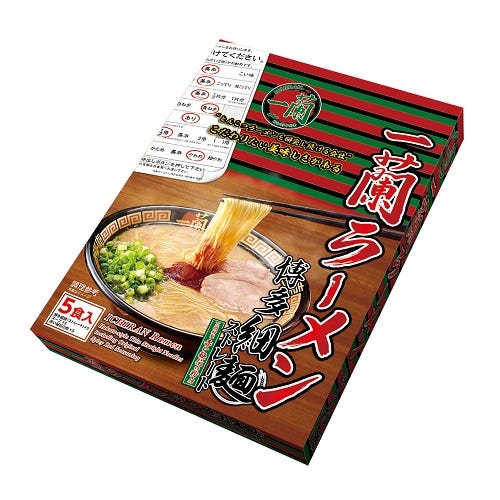 ICHIRAN Ramen Hakata-style