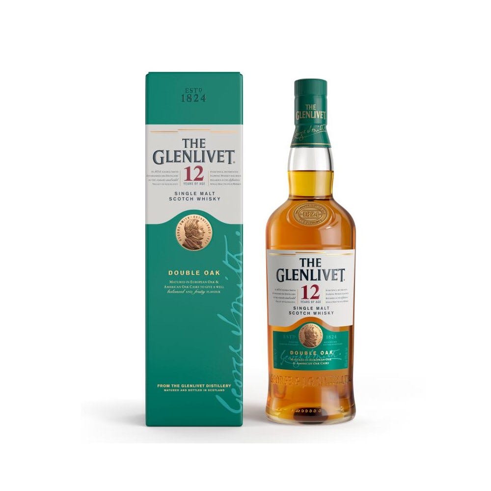 The Glenlivet 12YO Single Malt Whisky 1L