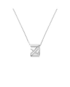Liens Evidence White Gold Pendant