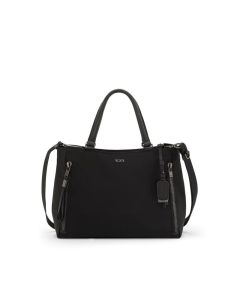 VOYAGEUR Valetta Medium Tote - Black/Gunmetal