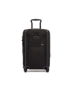 ALPHA International Dual Access 4 Wheeled Carry-On - Black