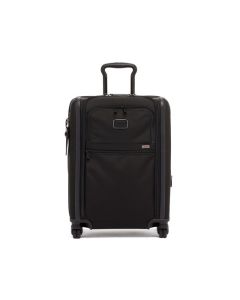 ALPHA Continential Dual Access 4 Wheeled Carry-On - Black