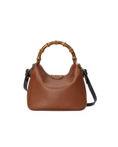 Gucci Diana Small Shoulder Bag in Cuir Leather