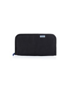 Travel Essentials Zipped Travel Wallet RFID - Black