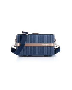 Minter Crossbody Clutch Bag - Navy