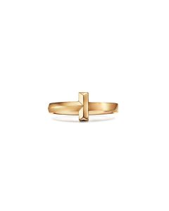 Tiffany T T1 Ring in Yellow Gold, 2.5 mm Wide - Size 6