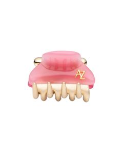 Gold Teeth Crazy Crab Collection: Two Tone Mini Size Crazy Crab - Pink and Cherry Pink