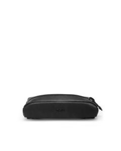TUMI+ Small Modular Leather Pouch - Black
