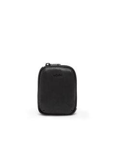 TRAVEL ACCESSORY Leather Modular Accessory Pouch - Black
