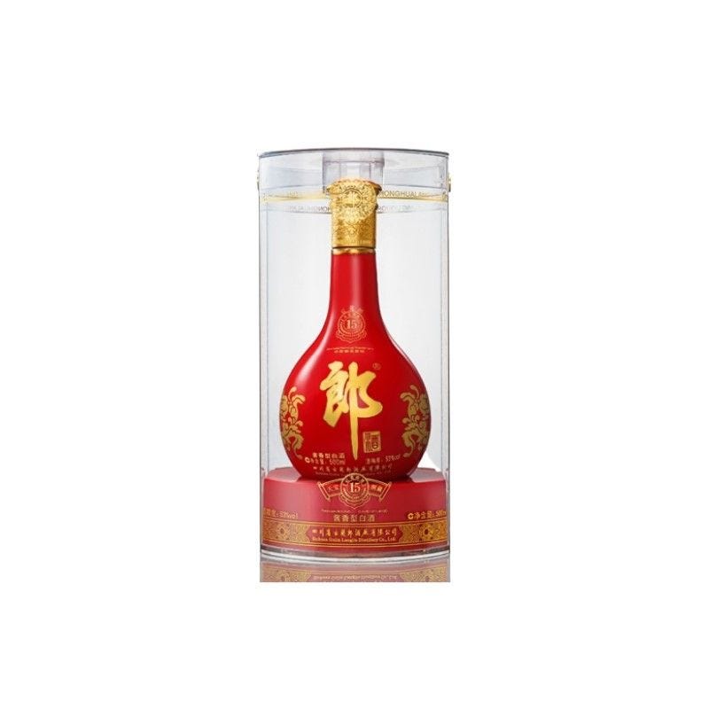 紅花郎15年白酒53度500毫升