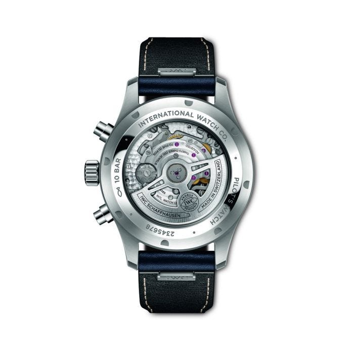 Pilot instruments watch top