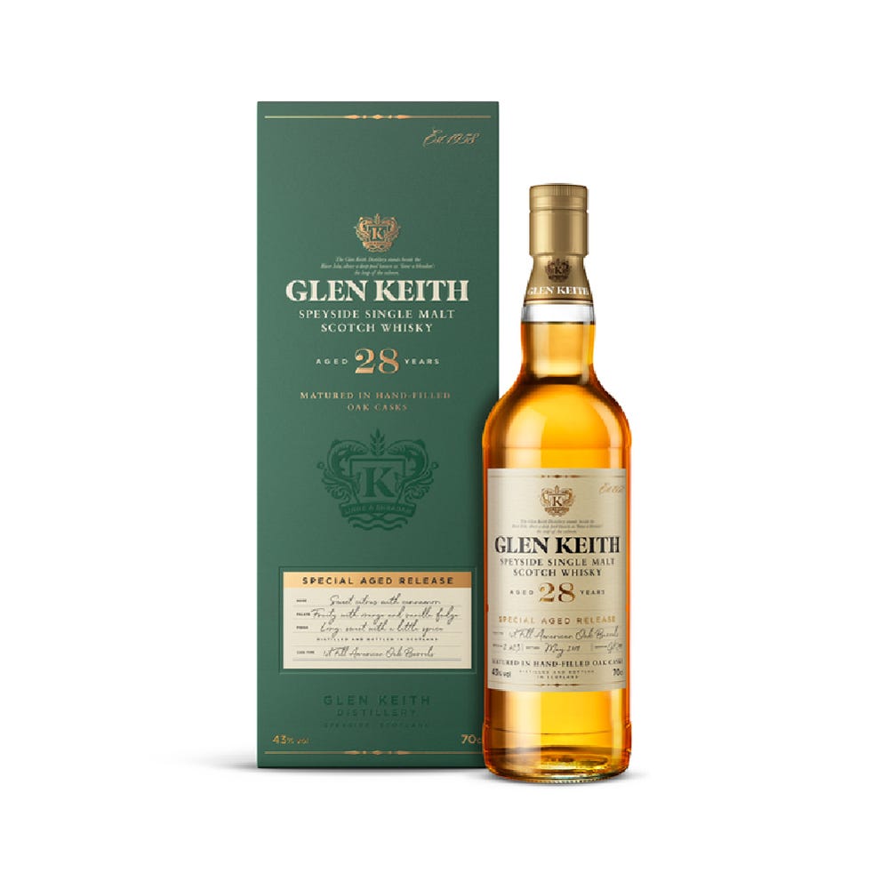 GLEN KEITH 28YO 70CL 43%