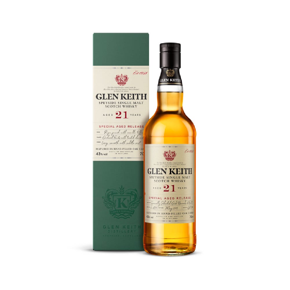 GLEN KEITH 21YO 70CL 43%