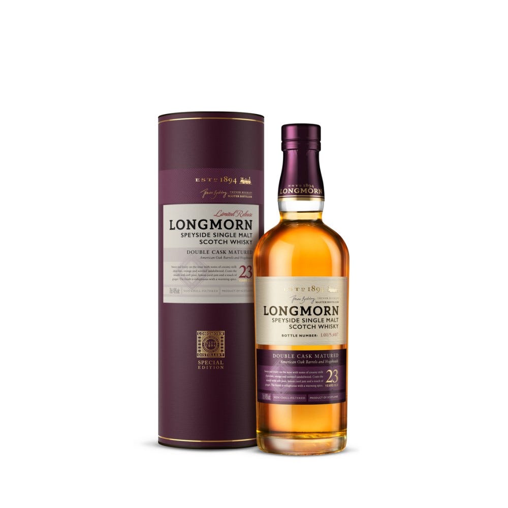 Longmorn 23YO Single Malt Whisky 700ml