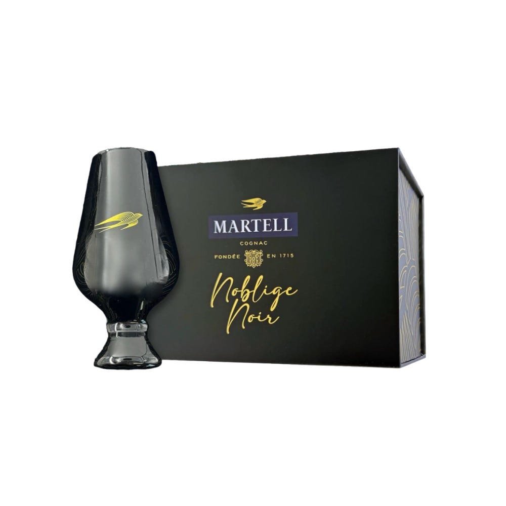 马爹利 名士黑耀酒杯 (1件) (赠品)
