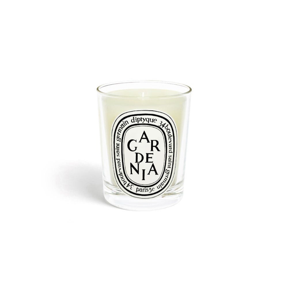 White Candle Gardenia 190g
