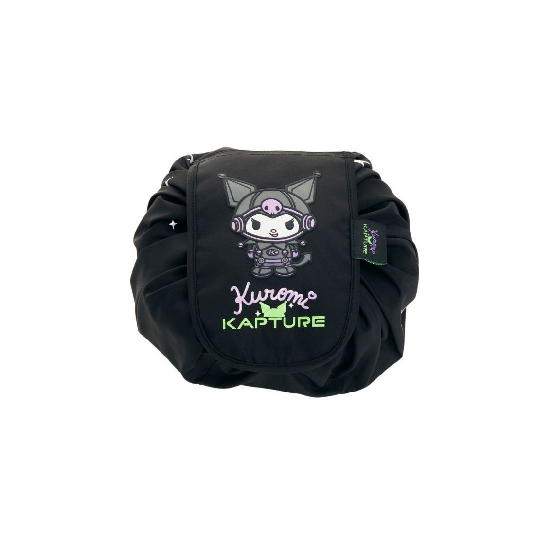KAPTURE x Kuromi BioNTex™ Cosmetic Bag - Black