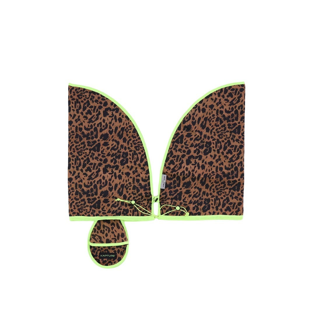 Egg BioNTex™ Foldable Shoe Cases - Leopard/Neon Yellow