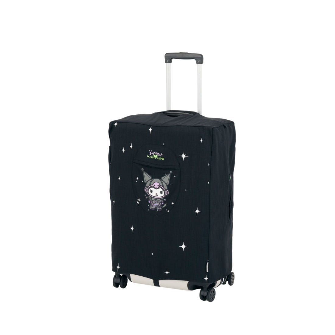KAPTURE x Kuromi BioNTex™ Suitcase Cover (L Size) - Black