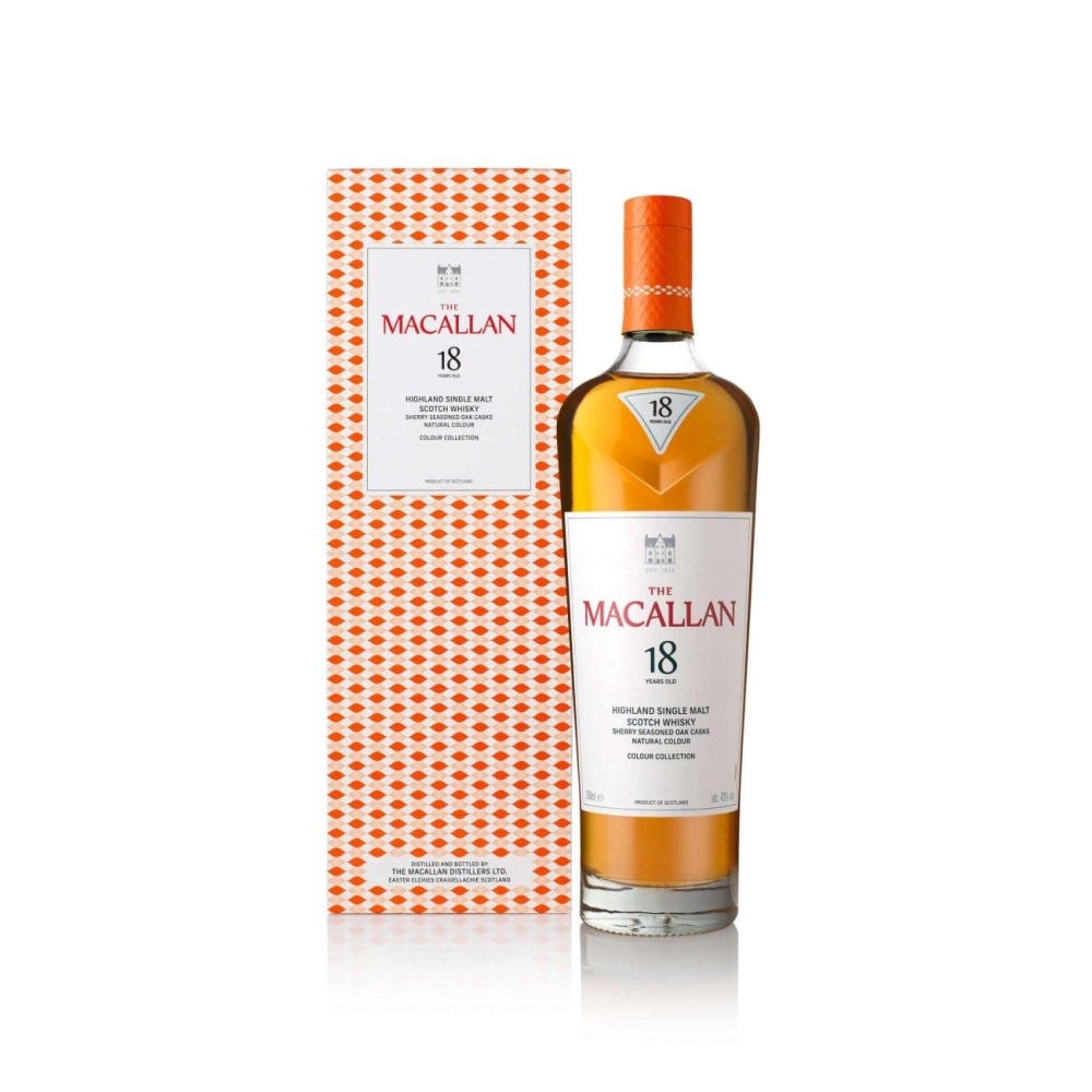 The Macallan Colour Collection 18YO Whisky 700ml