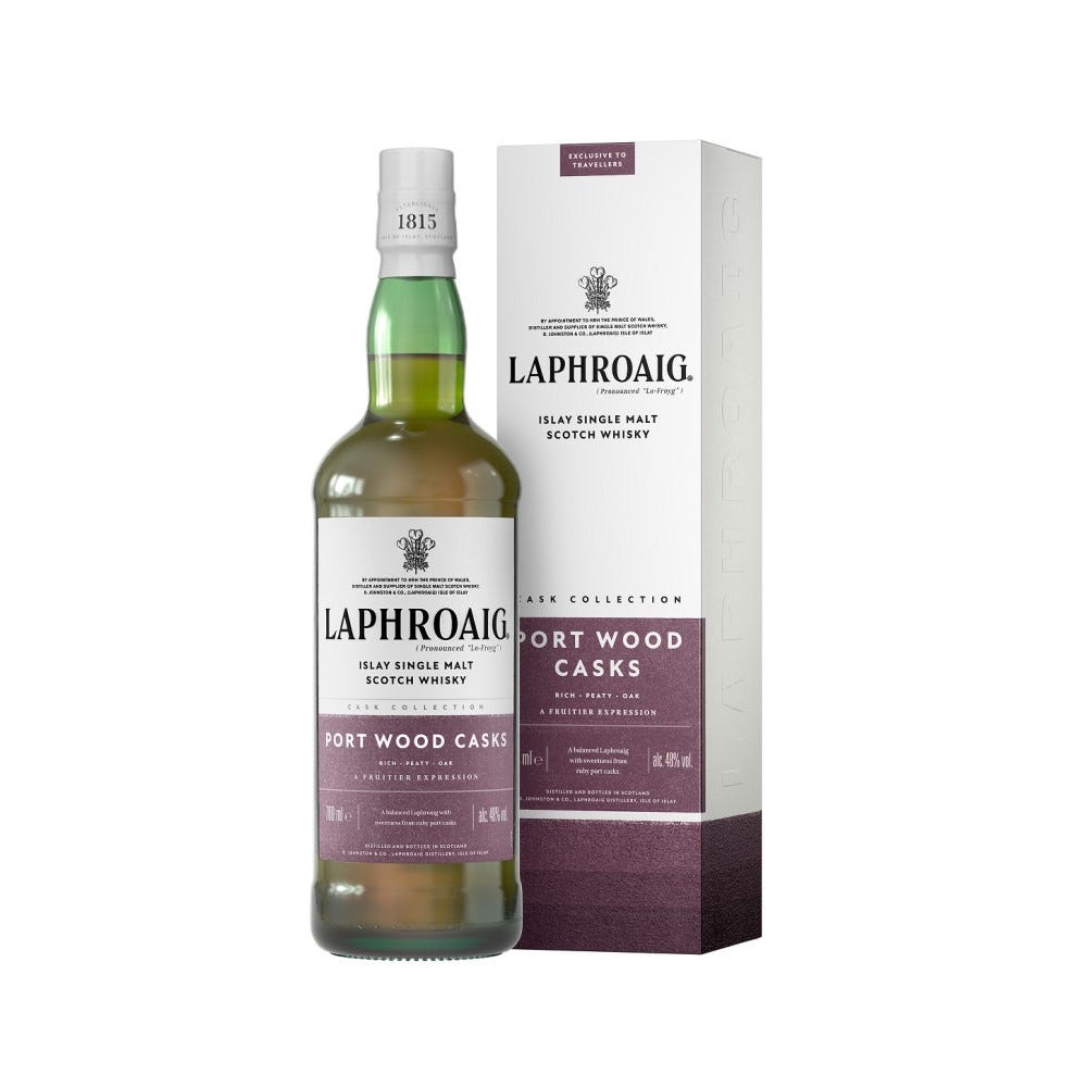 Laphroaig Port Wood Casks Single Malt Whisky 700ml